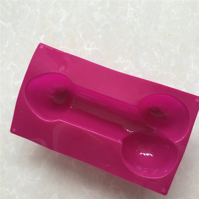 Homesun J001 Food grade microwave safe large dildo mould silicone penis silicon cake molds funny cake pan cake baking molds