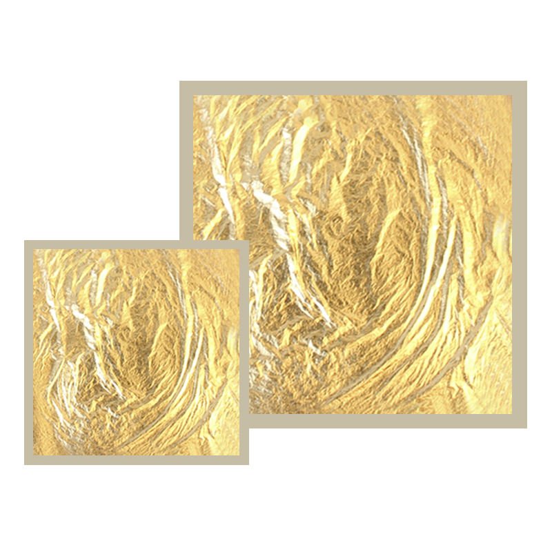 Professional Supply 24K Gold Leaf Manufacturer Edible 24 Karat Real Gold Foil Paper For Cake Ice Cream