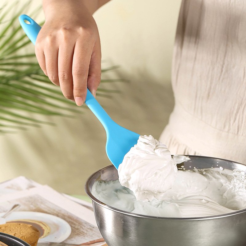 Wholesale Silicone Spatula Heat Resistant Food Grade kitchen tools Non-stick Scraper baking equipment tools cake set