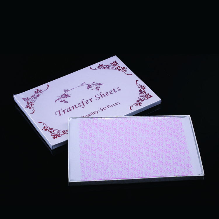 net red disposable chocolate decoration cake decorating transfer sheets chocolate paper