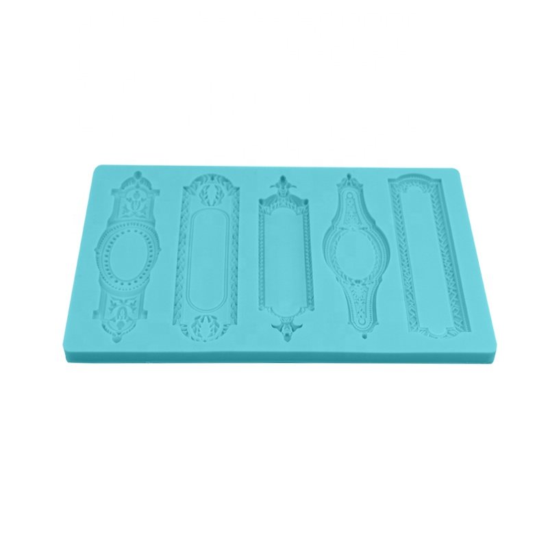 European Cake Decorating Supplies Custom Christmas Bakeware Silicone Mold//
