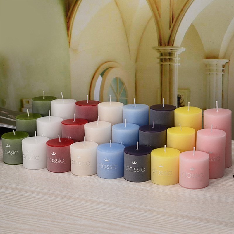 LEMON Macaron Ins Aromatherapy Romantic Candle Home Decor Gift Valentine'S Day Wedding Birthday Party Decorations Supplies Gift