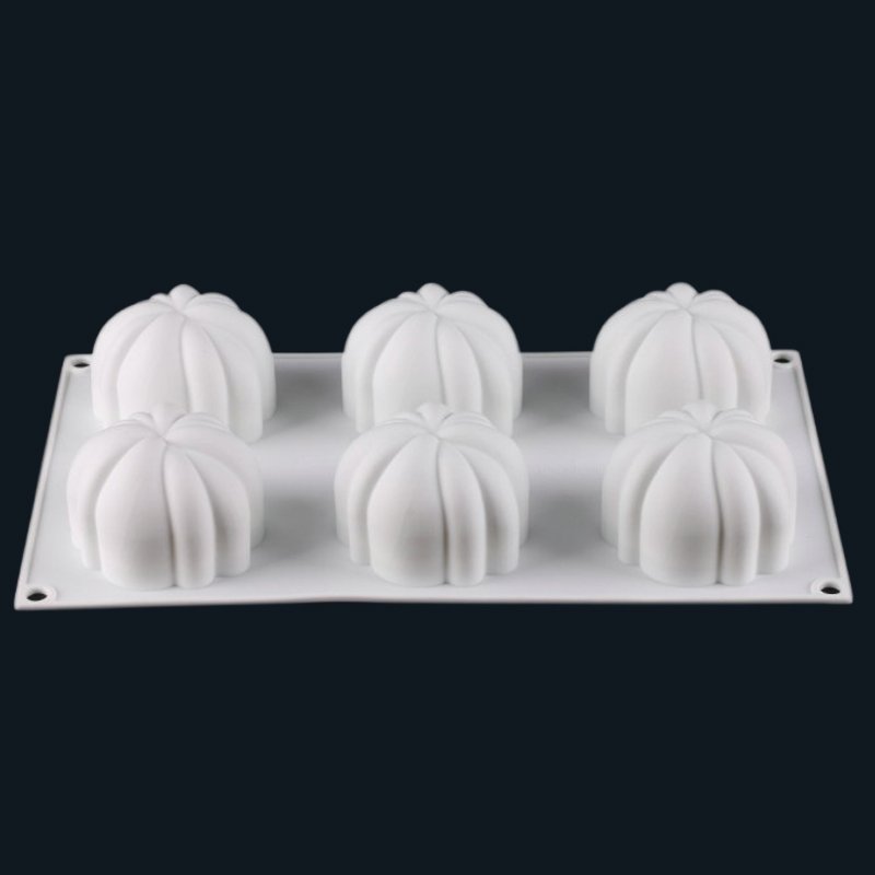 Early Riser 6 cavity pumpkin bag mousse cake molds DIY French dessert utensils chocolate decoration cake tools moulds