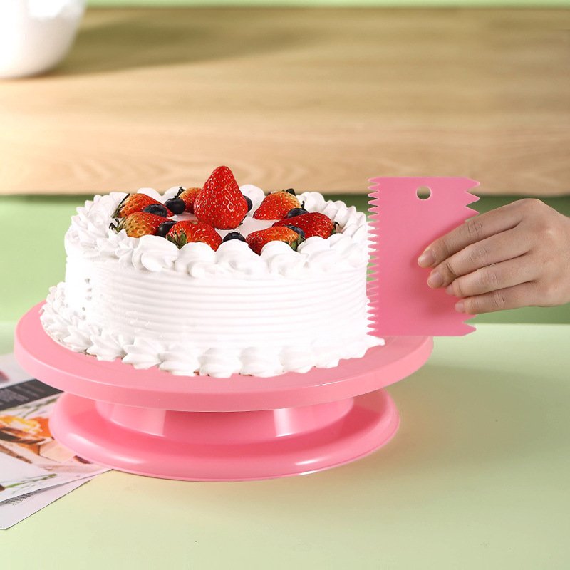 Baking Design Tools Cake Decorating Supplies with Rotating Cake Stand Decorating