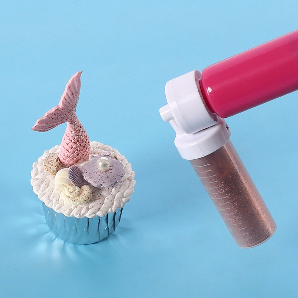 Cake Airbrush Manual Dessert Paint Spray Gun Cake Tools Plastic Airbrush For Cake Decorating Supplies