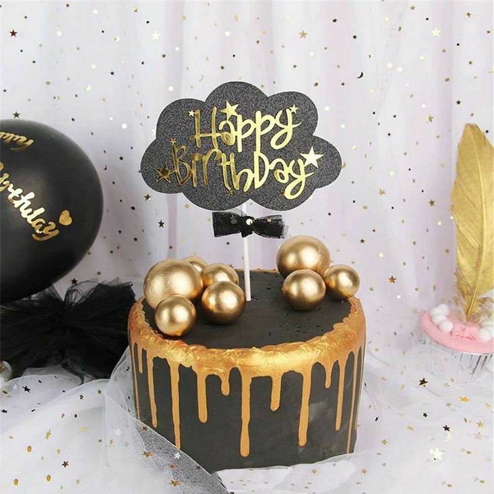20pcs/bag Metal Glitter Cake Topper Ball Set 2cm-4cm Spheres Faux Balls Cake Toppers For Wedding Birthday Party Decorations