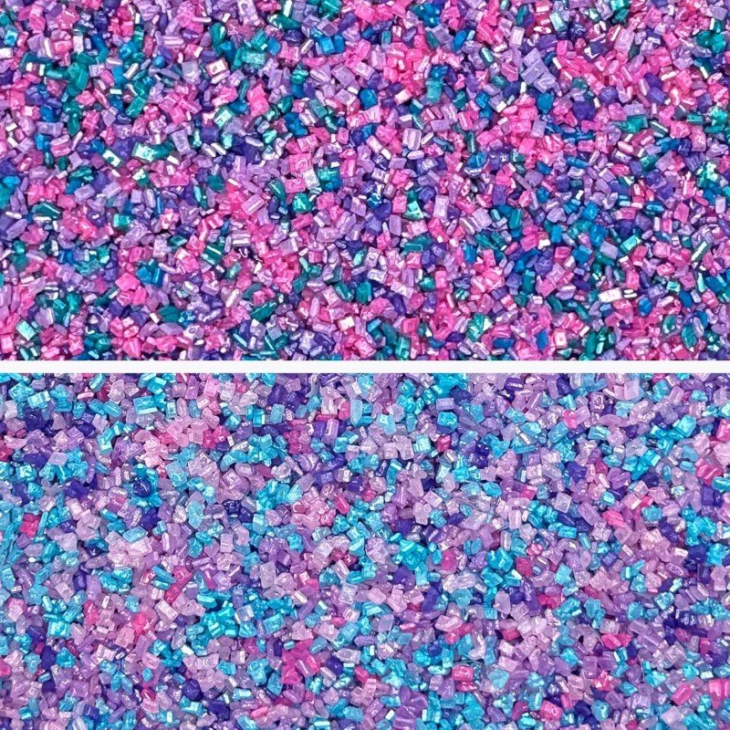 1kg Bag edible sugar sanding colorful Crystal Sugar