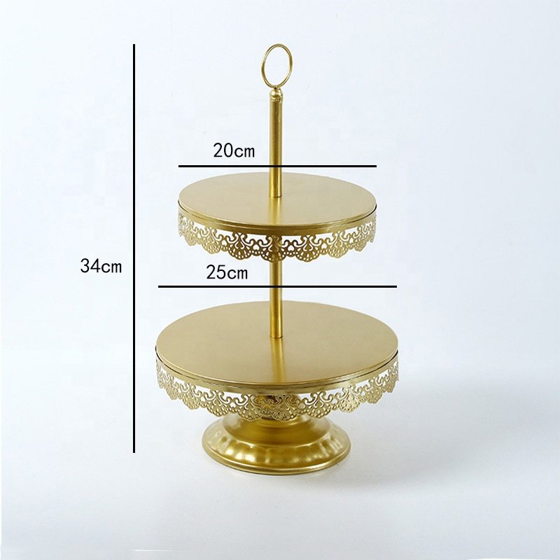 Dessert inventory heart plate European wedding ironwork cake rack cake dessert cake fruit display tray tea plate