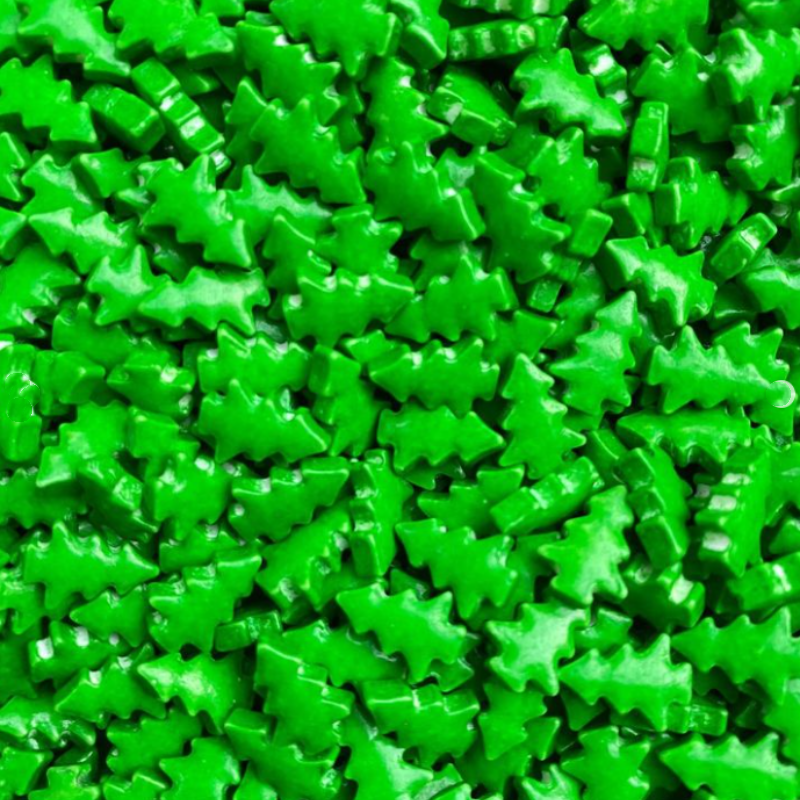 Solid Christmas Sprinkles Edible Cake Decorations for Festive Cakes