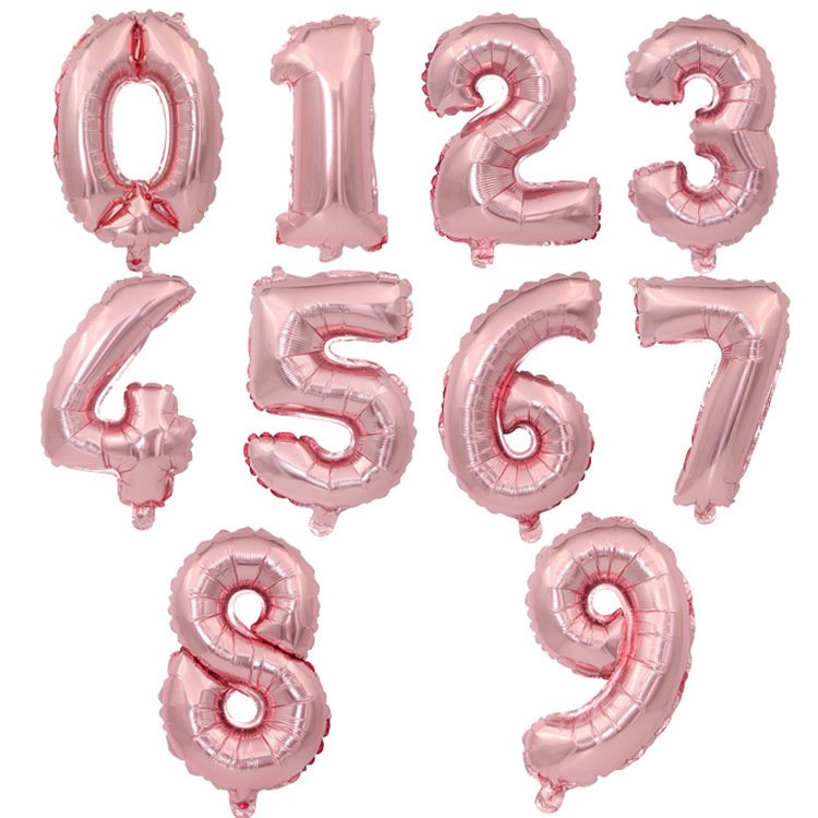 Hot Selling 32 inch Digital Aluminum Foil Balloon for Birthday Party Balloon Party Decorating Supplier