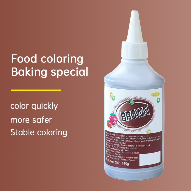 140ml Food Coloring Food Grade Color Gel For Cream Chocolate Decorating Baking Accessories