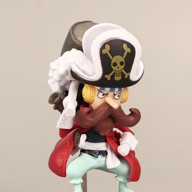9Pcs Birthday Cake Toppers figures For One Piece,Cartoon and Animation Theme Party Cake Decorating Supplies