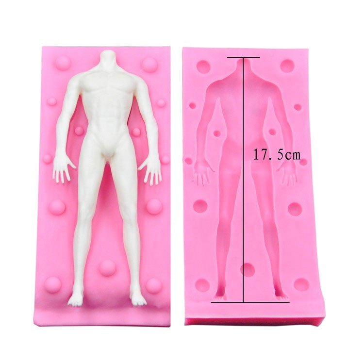 People Shaped 3D Silicone Mold Cake Chocolate Mold Cake Decorating Tools Fondant Sugarcraft Cake Mold Kitchen Baking Tools