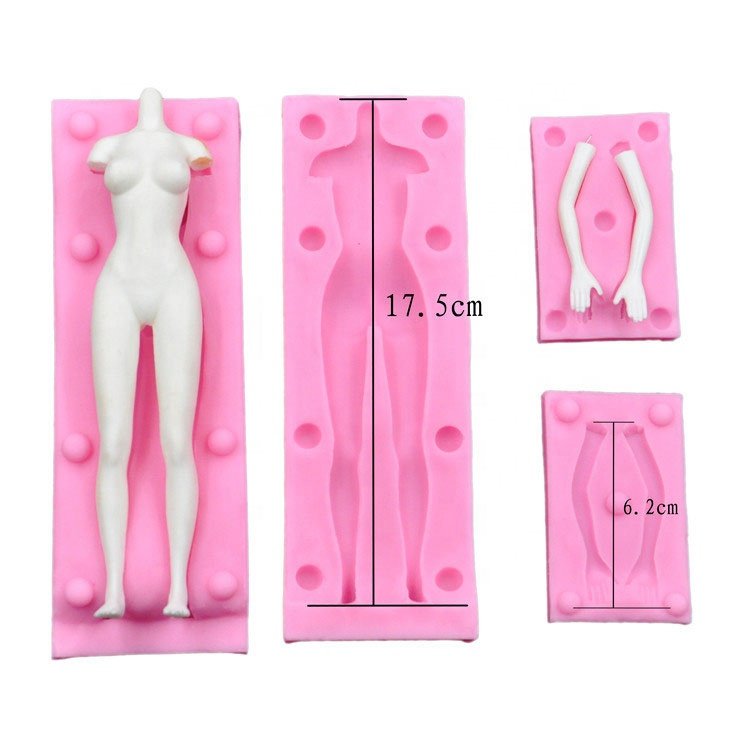 People Shaped 3D Silicone Mold Cake Chocolate Mold Cake Decorating Tools Fondant Sugarcraft Cake Mold Kitchen Baking Tools