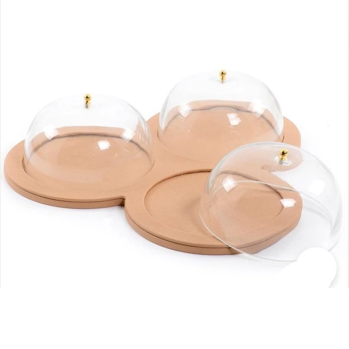 Round Shape Fruit Cake Serving Stand Christmas Party Decoration Tableware Cup Cake Server Stand Supply By India