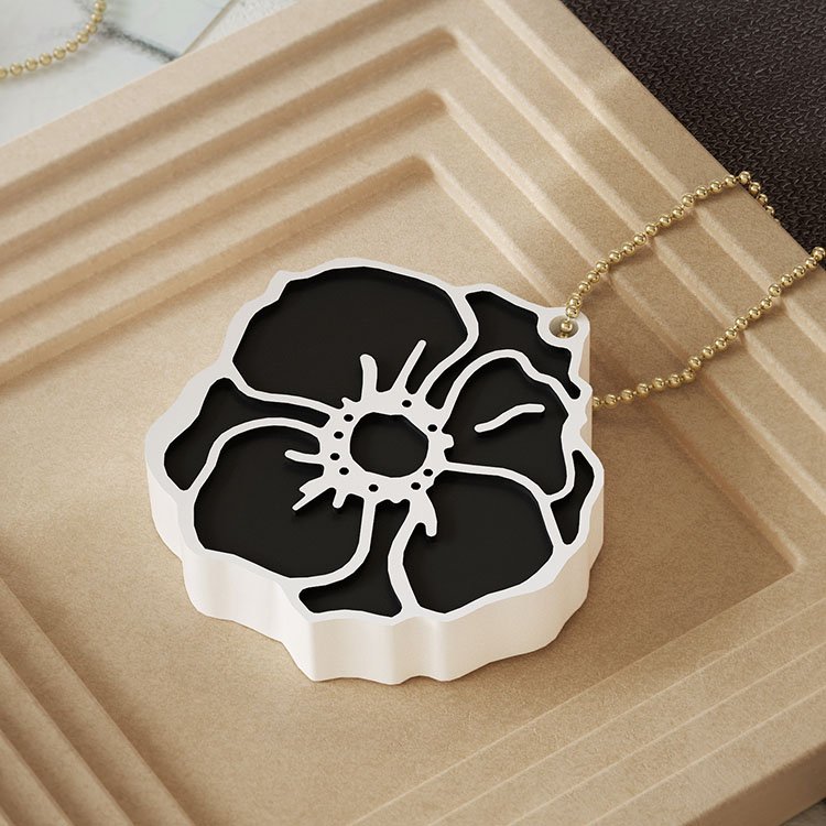 YS Camellia Flower Silicone Mold Aromatherapy Gypsum Resin Mould DIY Crafts Candle Car Pendant keychain Decoration Rose Mold