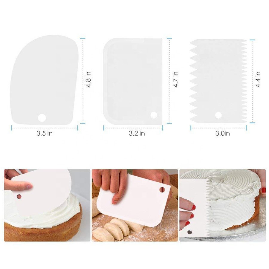 Manufactures Hot Sale Cake Tools Set 12 Pcs Baking Supplies Turntable Stand Cake Decorating Supplies Kit
