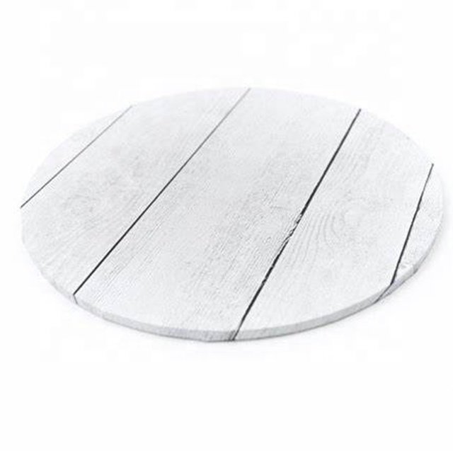 Cake Boards Drum Round,1/2" Thick Cake Drums,Cake Decorating Supplies White Sturdy Cake Masonite Board for multi-layer cakes