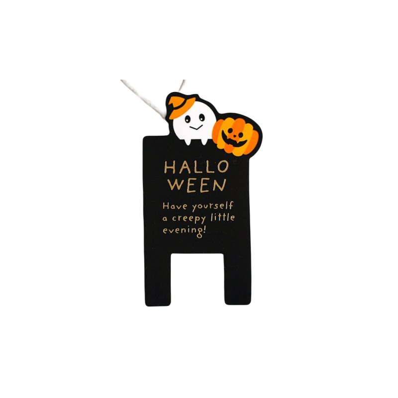 New paper halloween pumpkin cake decoration party supplies halloween cake topper