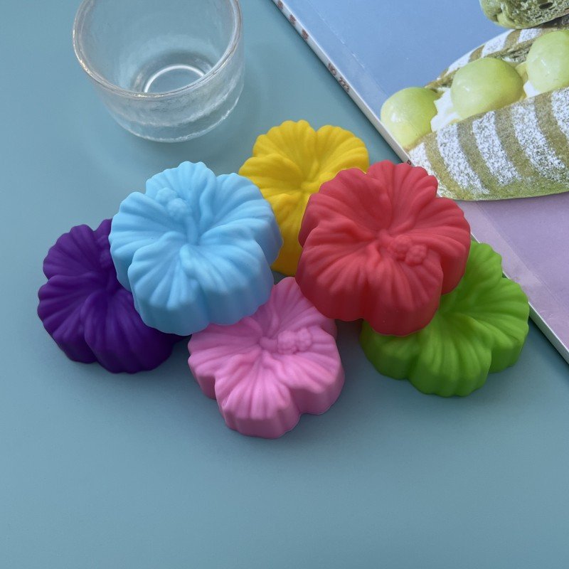 Hot Sale 5cm New Morning Glory Silicone Mold Cake Jelly Pudding Glue Soap Muffin Mold Party Cake Decorating Supplies Baking Tool