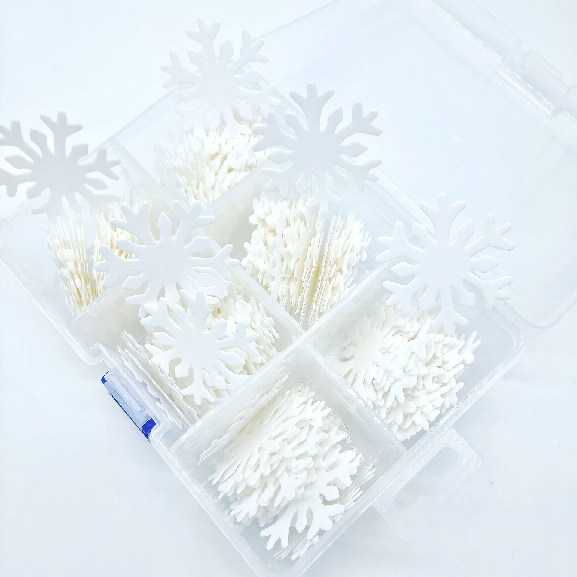 Wholesale price wafer paper snowflake butterfly customizable baking ingredients edible decoration