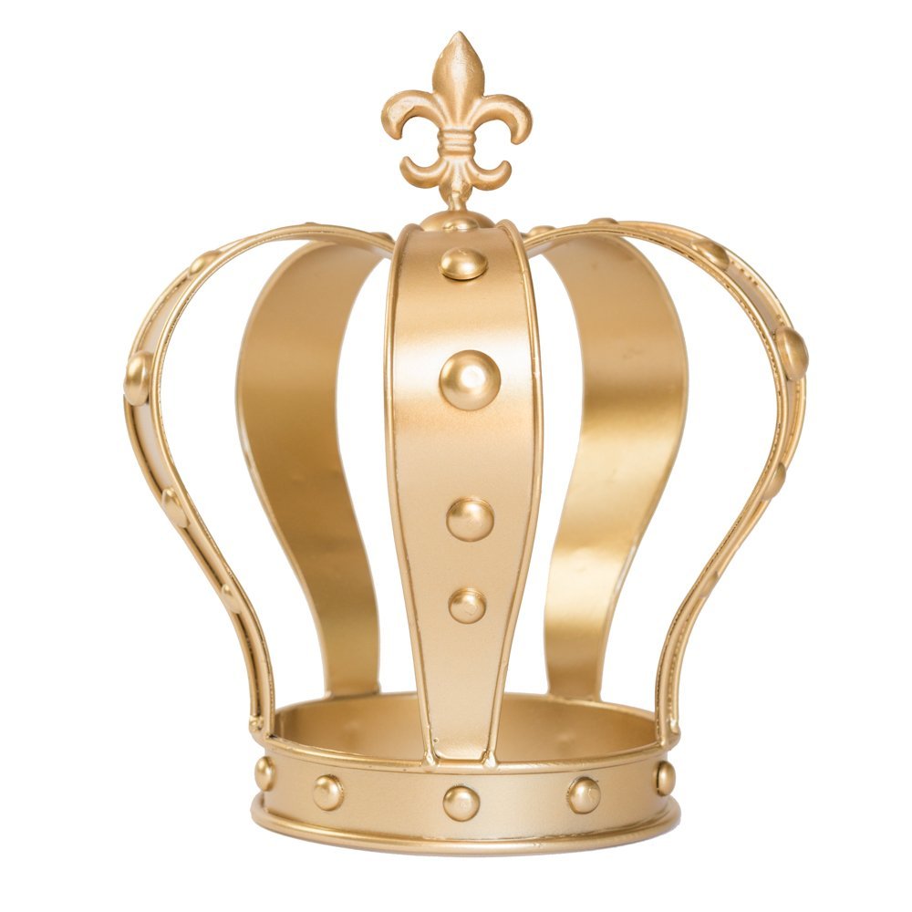 Gold Crown Cake Topper