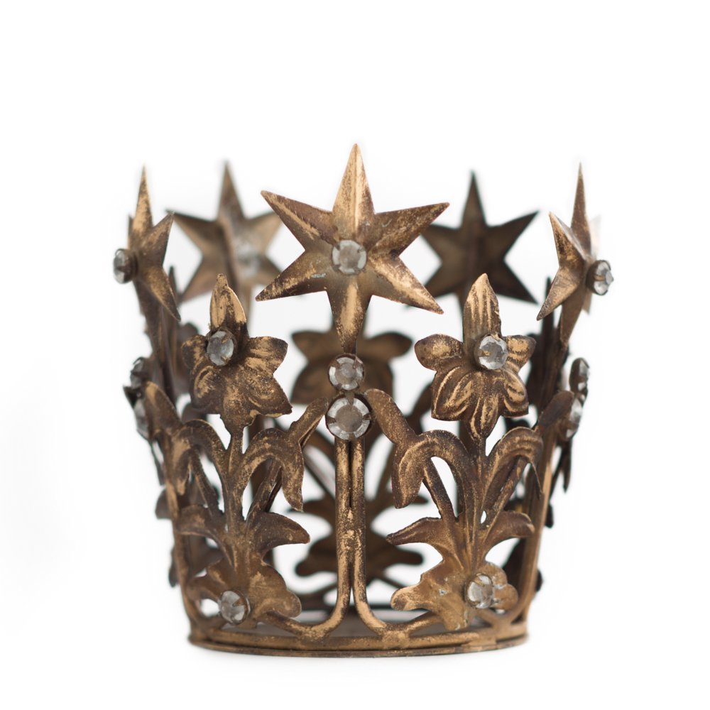 Gold Crown Cake Topper