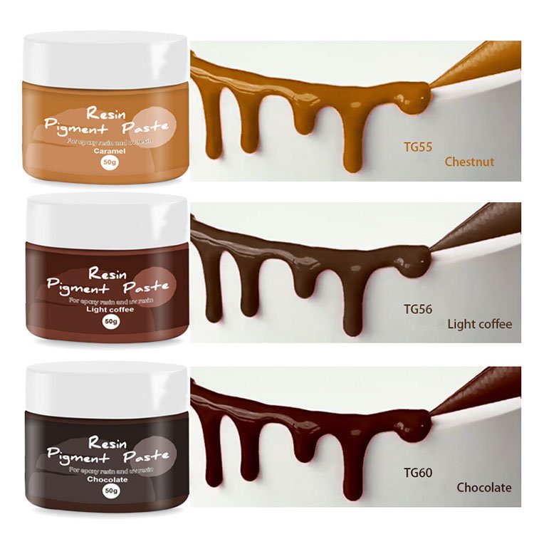 50g 45 color high concentration oily color paste is suitable for epoxy resin uv drops diy kneading glue sauce DIY Colorant