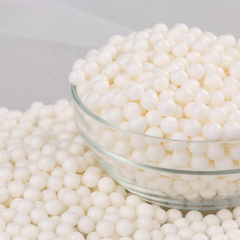 Customized Natural Pigment Edible Sprinkles Food Ingredient Gluten Free Candy 7mm White Sugar Beads for food bakery decoration