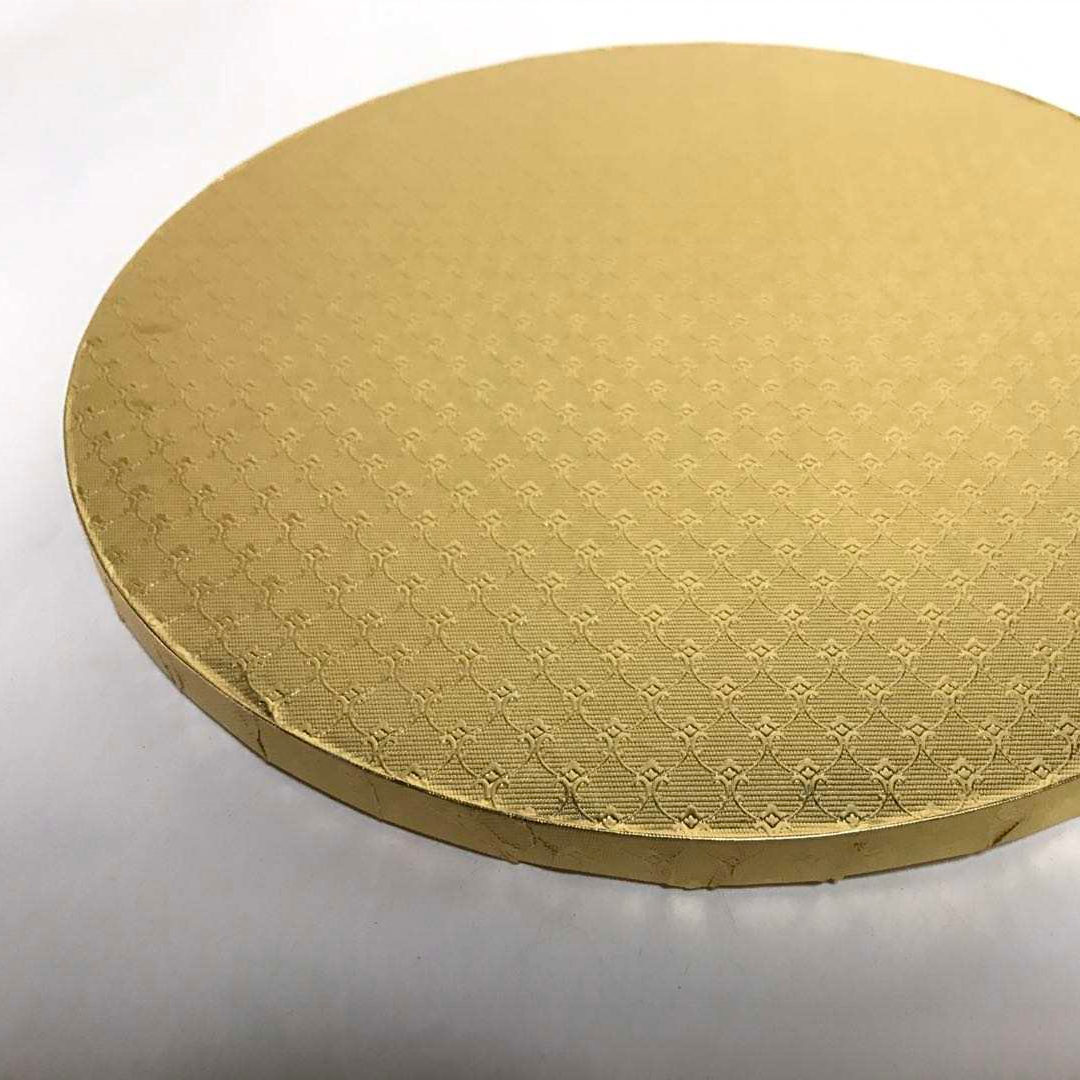 Foil Cake Card Board 10 Inch Round Cake Base Circle Gold Home Decoration Carton Free CLASSIC Party Disposable TT Plate Dish