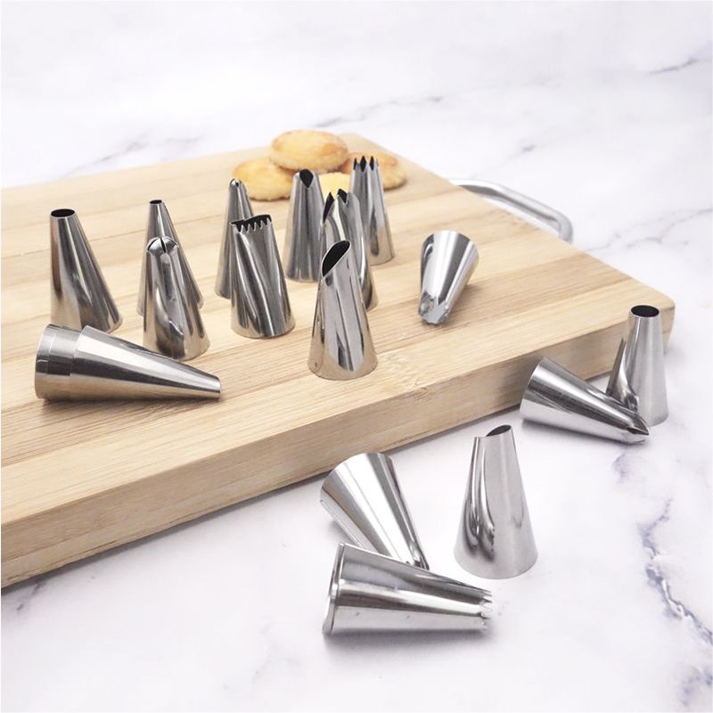 Cake Tools Cake Decorating Supplies Nozzles Small Size Stainless Steel Icing Piping Tips set