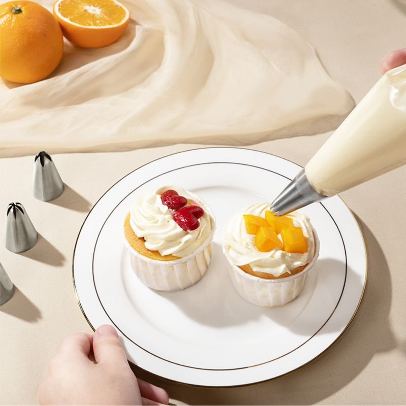 Cake Tools Cake Decorating Supplies Nozzles Small Size Stainless Steel Icing Piping Tips set