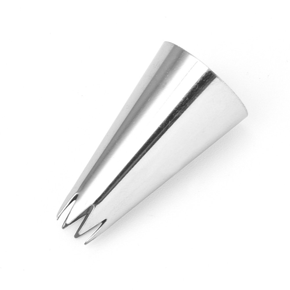 41-Piece Stainless Steel Cake Making Tool Decorator Set Simple Household Baking Icing Tool with Plastic Number Shape Packed Bag