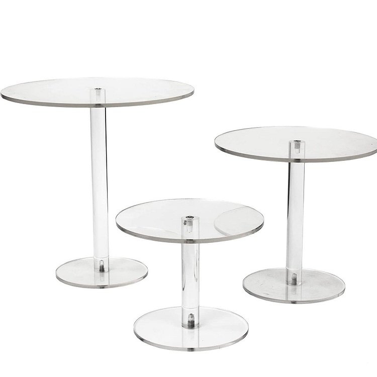 baby shower birthday party transparent acrylic cake stand table centerpiece decoration banquet cake table