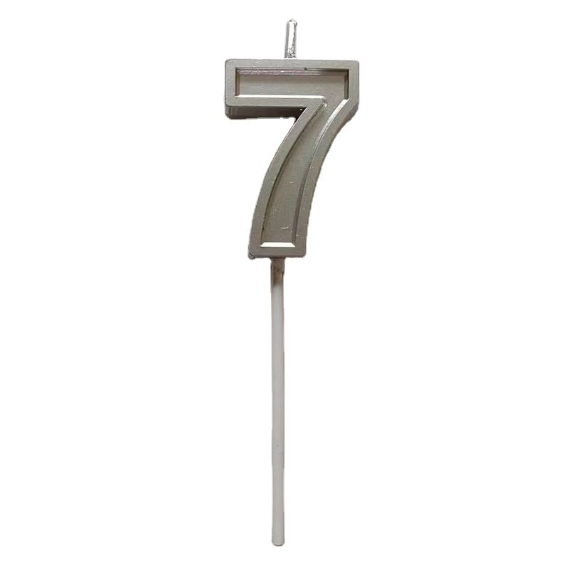 Number candle cake decoration supplies individual package wedding Party candles