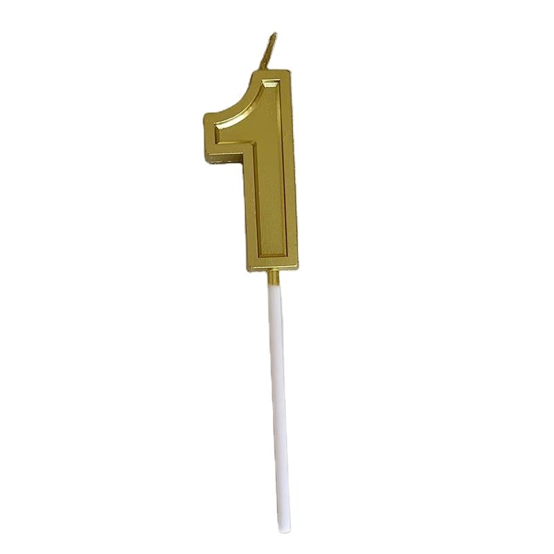 Number candle cake decoration supplies individual package wedding Party candles
