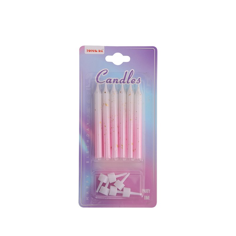 Party Wedding Cake Candle Decoration Favor Supplies Long Thin Cake Candle Pencil Shaped