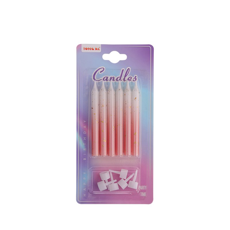 Party Wedding Cake Candle Decoration Favor Supplies Long Thin Cake Candle Pencil Shaped