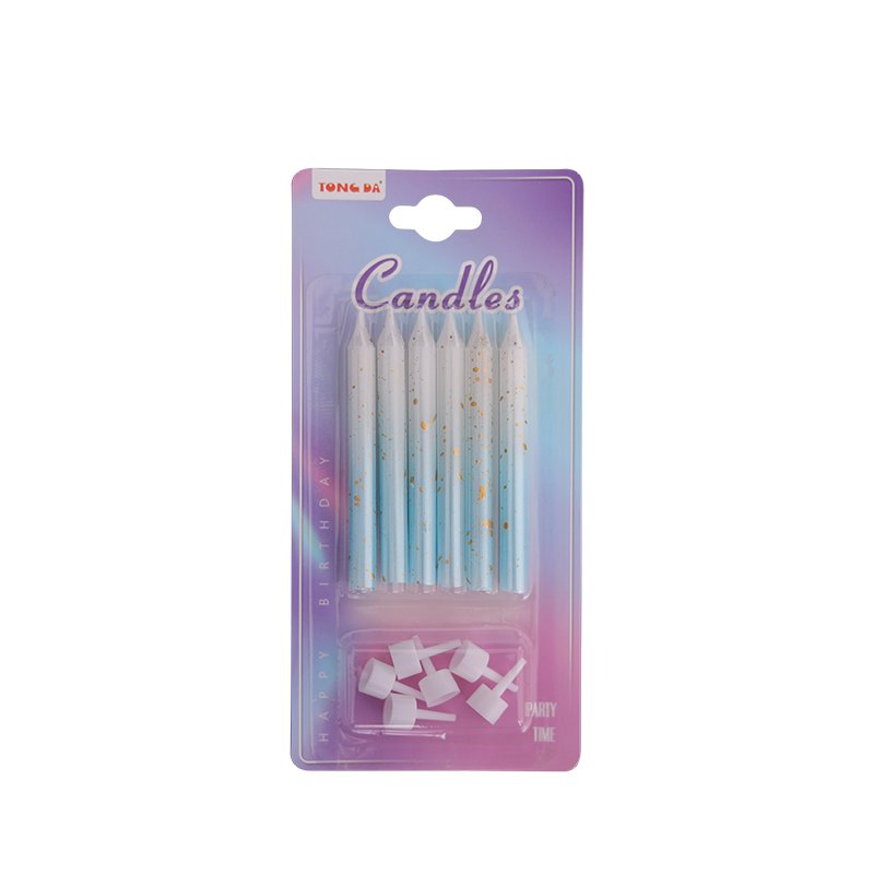 Party Wedding Cake Candle Decoration Favor Supplies Long Thin Cake Candle Pencil Shaped