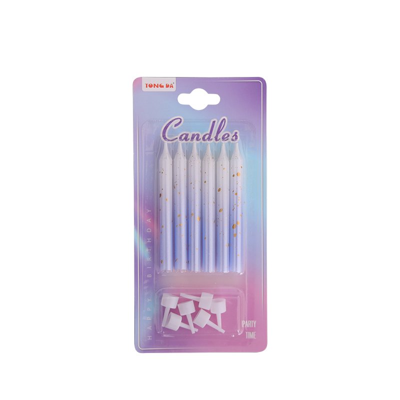 Party Wedding Cake Candle Decoration Favor Supplies Long Thin Cake Candle Pencil Shaped