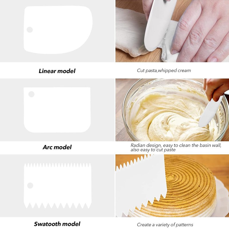 45pcs/Set Complete Pastry Kit Fondant Spatula Smoother Confectionery Tools Cake Decorating Supplies