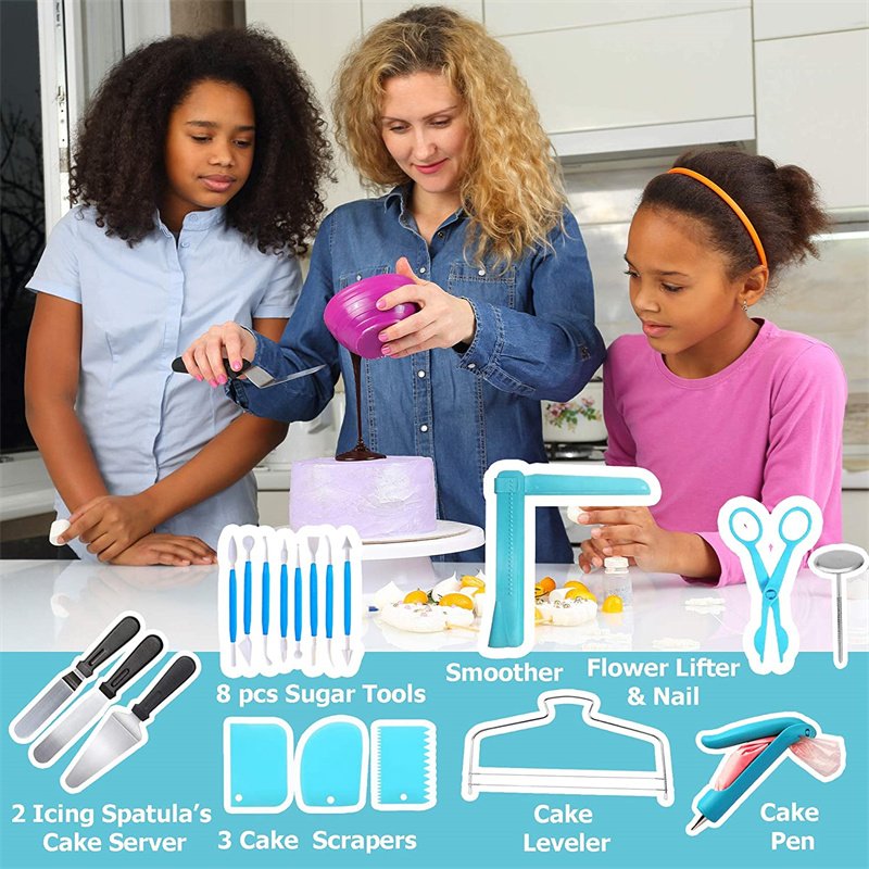 512 pcs Wholesale Cake Decorations for Unique Cake Tools Set