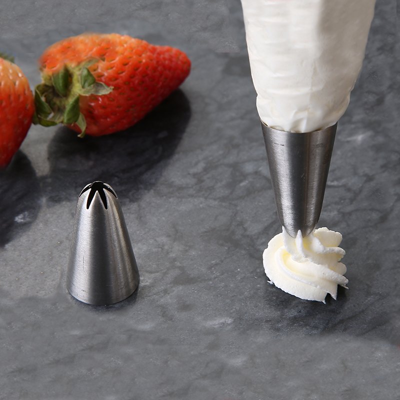 Hot Sale Stainless Steel Cake Nozzles Set DIY Cake Decorating Supplies Baking Piping Tips Nozzles