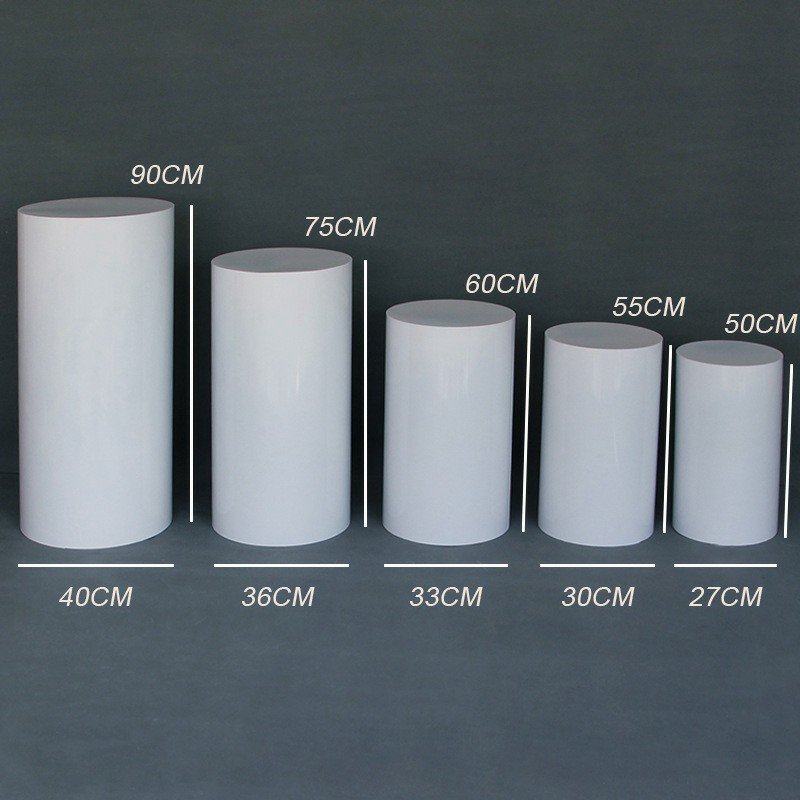 Wedding Backdrop Dessert Cake Table Stand Birthday Party Event Decoration Cylinder Stand