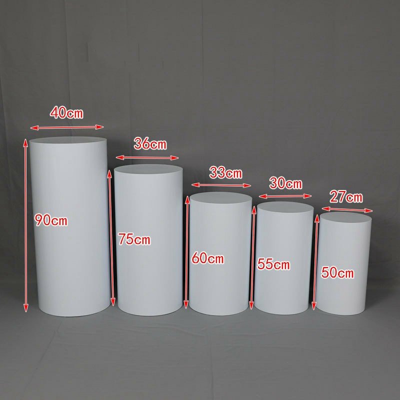Wedding Backdrop Dessert Cake Table Stand Birthday Party Event Decoration Cylinder Stand