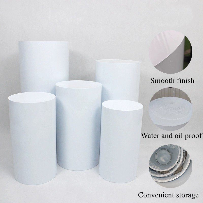 Wedding Backdrop Dessert Cake Table Stand Birthday Party Event Decoration Cylinder Stand