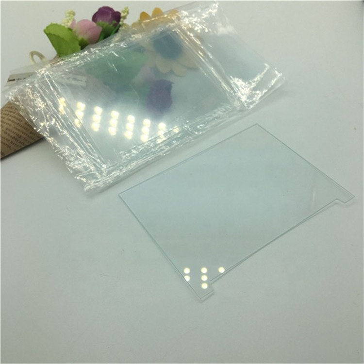 Glass customized Display glass for shoe shelf and cabinet and cake