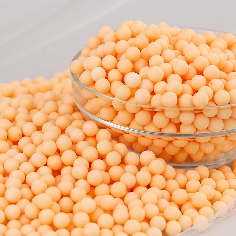 Kosher 100% Natual Pigment 7mm Orange Sugar Beads Bakery Decoration Ingredients Edible Cakes Sprinkles for Cake Decor