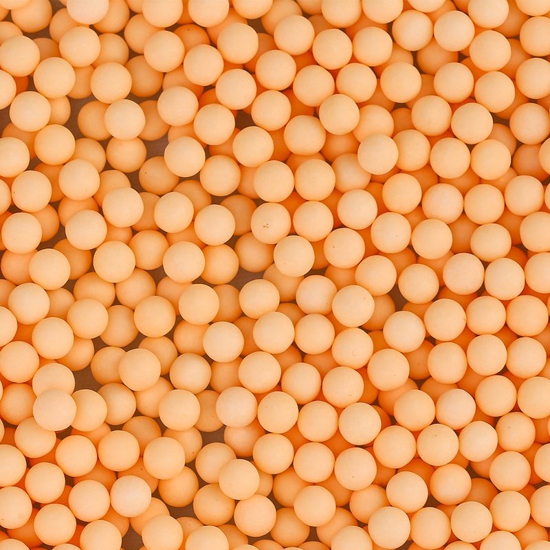 Kosher 100% Natual Pigment 7mm Orange Sugar Beads Bakery Decoration Ingredients Edible Cakes Sprinkles for Cake Decor