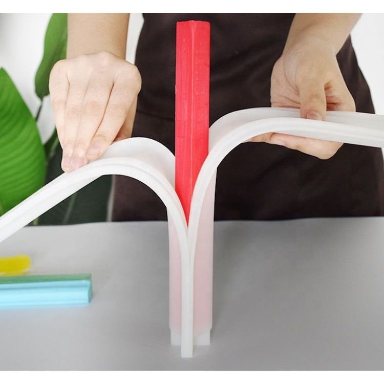 22 Styles Factory Supply Low Price Good Quality Silicone Soap Mold Column Tube Soap Candle Mold Soap Making Supplies